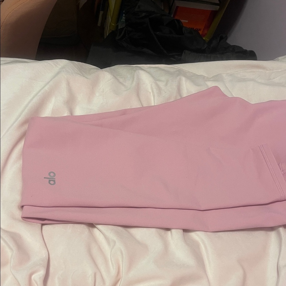ALO Yoga Rose Pink High-Rise Leggings